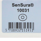 Ostomy Barrier SenSura Trim To Fit Standard Wear Blue Code 3/8 to 2-1/4 Inch Stoma 10031 Box/5 10031 COLOPLAST INCORPORATED 642465_BX