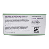 Safe N Simple No-Sting Skin Barrier Wipe 60% / 20% Strength Purified Water / Polyvinylpyrrolidone / Glycerin / Propylene Glycol Individual Packet Sterile, SNS80725, Box of 25