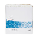 McKesson Abdominal Pad 5 X 9 Inch Sterile 1 per Pack, 16-4250, Box of 20