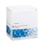 Gauze Sponge McKesson Cotton Gauze 8-Ply 4 X 4 Inch Square Sterile 16-4248 Box/100 16-4248 MCK BRAND 762704_BX Gauze Sponge McKesson Cotton Gauze 8-Ply 4 X 4 Inch Square Sterile 16-4248 Box/100 16-4248 MCK BRAND 762704_BX