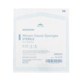Gauze Sponge McKesson Cotton Gauze 8-Ply 4 X 4 Inch Square Sterile 16-4248 Box/100 16-4248 MCK BRAND 762704_BX Gauze Sponge McKesson Cotton Gauze 8-Ply 4 X 4 Inch Square Sterile 16-4248 Box/100 16-4248 MCK BRAND 762704_BX