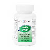 Multivitamin Supplement with Minerals Geri-Care Tablet 100 per Bottle Unflavored 521-01-GCP Bottle of 1