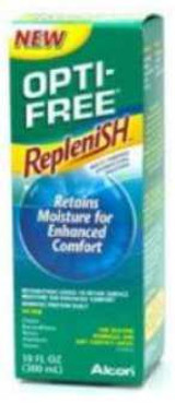 Contact Lens Solution Opti Free Replenish 10 oz. Liquid 1489178 Each/1 1489178 US PHARMACEUTICAL DIVISION/MCK 668319_EA