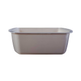 Wash Basin McKesson Plastic 8 Quart Rectangle 56-80342 GRAPHITE Case/50 56-80342 MCK BRAND 1028129_CS
