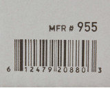 Hairbrush McKesson Plastic Bristles 7.7 Inch 955 Box of 12 955 McKesson 864667_BX