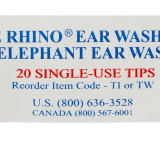 Ear Wash System Tips Doctor Easy Rhino and Elephant Ear Washer TW Pack/20 TW DOCTOR EASY MEDICAL PRODUCTS 461134_PK