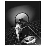 Percent-O2-Lock Air Entrainment Mask Elongated Style Adult One Size Fits Most Adjustable Head Strap, 8150-7-50, Pack of 1