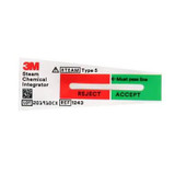 3M Attest Steam Chemical Integrator, Size 2", Class 5, 1243A, 500 per Bag, Bag of 1