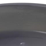 Emesis Basin McKesson Graphite 16 oz. Plastic Single Patient Use 56-80327 Case/250 56-80327 MCK BRAND 1028127_CS