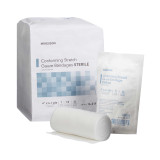 Conforming Bandage McKesson Poly Blend 4 Inch X 4-1/10 Yard Roll Sterile 16-019 BG/12 16-019 MCK BRAND 999366_BG