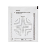 McKesson Wound Measuring Guide 5 X 7 Inch Clear Plastic NonSterile, 533-30012100, Box of 100
