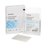 McKesson Oil Emulsion Impregnated Dressing Rectangle 3 X 8 Inch Sterile, 61-77042, Box of 24