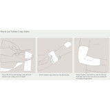 Tubifast 2 Way Stretch Tubular Retainer Dressing Blue Viscose / Polyamide / Elastane Large 3 Inch X 11 Yard Large Limb NonSterile, 2438, Box of 1