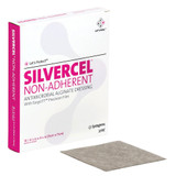 Silvercel Non-Adherent Silver Alginate Dressing 4-1/2 X 4-1/2 Inch Square Sterile, 900404, Pack of 1