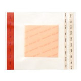 PolyMem Max Foam Dressing 5-1/4 x 5-1/4 Inch With Border Film Backing Adhesive Square Sterile, 606, Box of 15