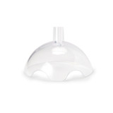 Saf-Shield* Irrigation Splash Guard 2 Exit Portals, Clear, Plastic, Angled Inlet, Sterile, 766, Case of 50