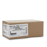 Saf-Shield* Irrigation Splash Guard 2 Exit Portals, Clear, Plastic, Angled Inlet, Sterile, 766, Case of 50