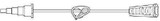 IV Extension Set Mic 12 Inch Tubing 0105-12 Pack of 1 0105-12 MIC 411535_EA
