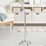 Quad Cane McKesson Steel 30 to 39 Inch Chrome 146-10301F-4 Each/1 MCK BRAND 1065219_EA