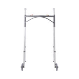 Folding Walker Adult McKesson Aluminum 350 lbs. 32 to 39 Inch 146-10210-1 Each/1 MCK BRAND 1076176_EA