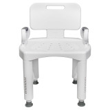 Bath Bench McKesson Removable Arms Plastic Frame Removable Backrest 21-1/4 Inch Seat Width 350 lbs. Weight Capacity 146-RTL12505 Pack of 1 McKesson 1065204_EA Bath Bench McKesson Removable Arms Plastic Frame Removable Backrest 21-1/4 Inch Seat Width 350 lbs. Weight Capacity 146-RTL12505 Pack of 1 McKesson 1065204_EA