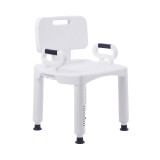 Bath Bench McKesson Removable Arms Plastic Frame Removable Backrest 21-1/4 Inch Seat Width 350 lbs. Weight Capacity 146-RTL12505 Pack of 1 McKesson 1065204_EA Bath Bench McKesson Removable Arms Plastic Frame Removable Backrest 21-1/4 Inch Seat Width 350 lbs. Weight Capacity 146-RTL12505 Pack of 1 McKesson 1065204_EA