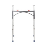 Folding Walker Adjustable Height McKesson Aluminum Frame 350 lbs. Weight Capacity 32 to 39 Inch Height 146-10200-4 Case of 1 McKesson 1088076_CS