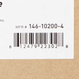 Folding Walker Adjustable Height McKesson Aluminum Frame 350 lbs. Weight Capacity 32 to 39 Inch Height 146-10200-4 Case of 1 McKesson 1088076_CS