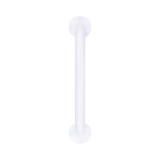 Wall Grab Bar McKesson 16 Inch White Steel 146-12016-3 Each/1 MCK BRAND 1065236_EA