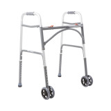 Folding Walker Adult McKesson Steel 500 lbs. 32 to 39 Inch 146-10220-2WW Case/2 MCK BRAND 1065261_CS