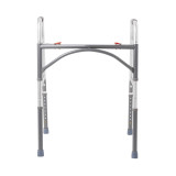 Folding Walker Adult McKesson Steel 500 lbs. 32.5 to 39 Inch 146-10220-2 Case/2 MCK BRAND 1065262_CS