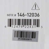 Bathtub Grab Bar McKesson 14.5 Inch White Steel 146-12036 Case/6 MCK BRAND 1065239_CS