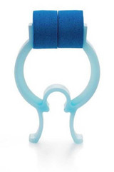 Nose Clip McKesson Foam, Disposable, Blue Plastic For Spirometer 16-MCKNC Case of 200 10124 McKesson 1088134_CS