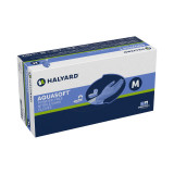 Exam Glove Aquasoft NonSterile Blue Powder Free Nitrile Ambidextrous Textured Fingertips Not Chemo Approved Medium 43934 Case/3000 HALYARD SALES LLC 975530_CS