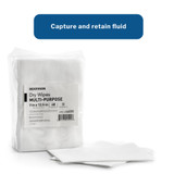McKesson Multipurpose Task Wipe Medium Duty 48 Count Poly Pack 9 X 12-1/2 Inch NonSterile Disposable, 46085, Pack of 48