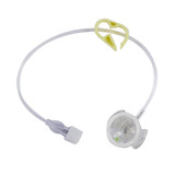 Surecan Safety II Huber Needle Infusion Set 20 Gauge 1 Inch 7-1/2 Inch Tubing Without Port, 4447007-02, Case of 100