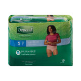 Adult Absorbent Underwear Depend FIT-FLEX Pull On Small Disposable Heavy Absorbency 47915 Pack/19 KIMBERLY CLARK PROFESSIONAL & 1090304_PK Adult Absorbent Underwear Depend FIT-FLEX Pull On Small Disposable Heavy Absorbency 47915 Pack/19 KIMBERLY CLARK PROFESSIONAL & 1090304_PK