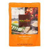 Real Food Blends Tube Feeding Formula Apples, Whole Eggs, Water, Zucchini, Falxseed Oil, Rolled Oats (Oats are certified gluten-free.) Liquid 9.4 oz. Pouch, 176989, Case of 12