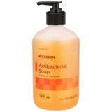 Antibacterial Soap McKesson Liquid 18 oz Pump Bottle Clean Scent 53-28067-18 Each/1 MCK BRAND 1067683_EA Antibacterial Soap McKesson Liquid 18 oz Pump Bottle Clean Scent 53-28067-18 Each/1 MCK BRAND 1067683_EA