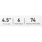 Emery Board McKesson Terra Cotta 4-1/2 Inch 16-EB01 Case/3996 MCK BRAND 1081898_CS Emery Board McKesson Terra Cotta 4-1/2 Inch 16-EB01 Case/3996 MCK BRAND 1081898_CS