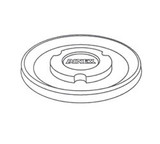 Dinex Drinking Mug / Bowl Lid For use with Turnbury DX3000 and DX3200 8 oz. Mug and 5 oz. Bowl Translucent Disposable, DX30008714, Case of 1500