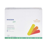 Adhesive Strip McKesson Kids 3/4 X 3 Inch Plastic Rectangle Neon Sterile 16-4837 Box/100 MCK BRAND 1055592_BX Adhesive Strip McKesson Kids 3/4 X 3 Inch Plastic Rectangle Neon Sterile 16-4837 Box/100 MCK BRAND 1055592_BX