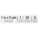 Cohesive Bandage McKesson 1 Inch X 5 Yard Standard Compression Self-adherent Closure Purple / Pink / Green / Light Blue / Royal Blue / Red NonSterile 16-4201 Pack/1 MCK BRAND 944355_PK