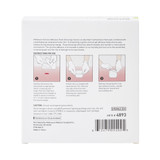 McKesson Lite Thin Foam Dressing 4 X 4 Inch Without Border Film Backing Silicone Gel Adhesive Square Sterile, 4893, Case of 200