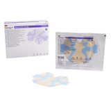 3M Tegaderm Foam Dressing 6 X 6-3/4 Inch With Border Film Backing Silicone Adhesive Sacral Sterile, 90647, Box of 10