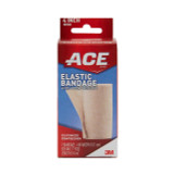 Elastic Bandage ACE 4 Inch Standard Compression Single Hook and Loop Closure Tan NonSterile 207604 Each/1 3M HEALTHCARE (NEXCARE) 500545_EA