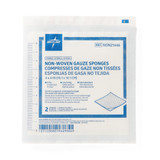 Avant Gauze Nonwoven Sponge 4 X 4 Inch 6-Ply Sterile 2 per Pack, NON21446, Box of 50