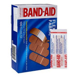Adhesive Strip Band-Aid 1 X 3 Inch Fabric Rectangle Tan Sterile 10381370044441 Box/100 JOHNSON&JOHNSON CONSUMER INC 115847_BX
