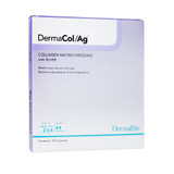 DermaCol/Ag Silver Collagen Dressing 2 X 2 Inch Square Sterile, 00502E, Pack of 1