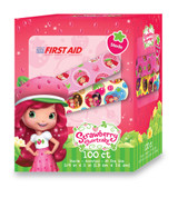 Stat Strip Adhesive Strip Plastic Kid Design (Strawberry Shortcake) 3/4 X 3 Inch Sterile, 10851, Box of 100